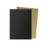 DRAGON SHIELD - SLEEVES (100ct) - DUAL MATTE - Black and Gold