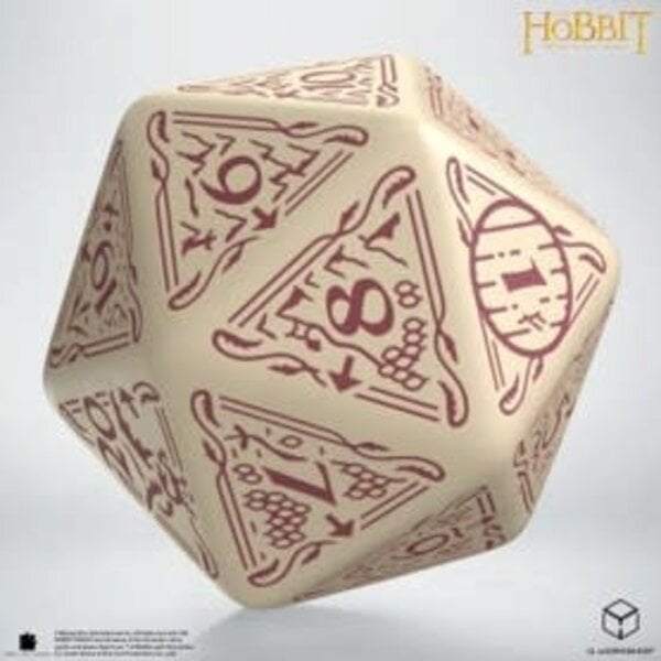 Q Workshop Q-WORKSHOP - D20 - JUMBO SPINDOWN - HOBBIT - Terra