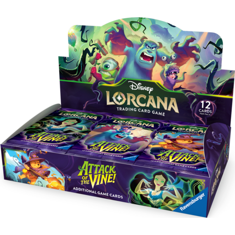 24 JUIL - DISNEY LORCANA - ATTACK OF THE VINE! - Booster Box