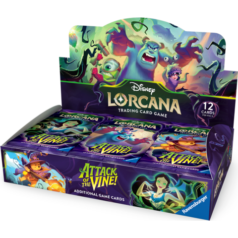 DISNEY LORCANA - ATTACK OF THE VINE! - Booster Box