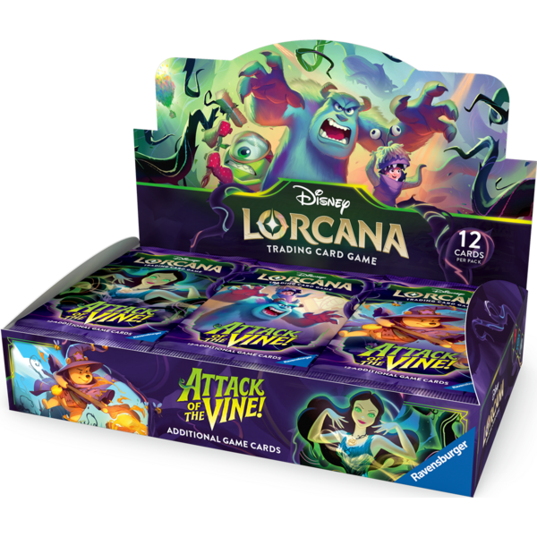 Ravensburger 24 JUIL - DISNEY LORCANA - ATTACK OF THE VINE! - Booster Box