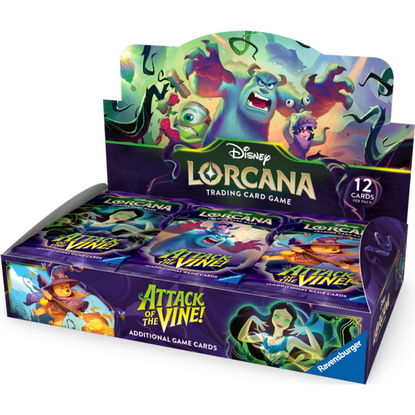 Ravensburger DISNEY LORCANA - ATTACK OF THE VINE! - Booster Box