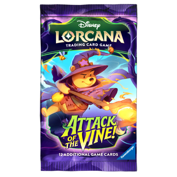 Ravensburger DISNEY LORCANA - ATTACK OF THE VINE! - Booster Pack