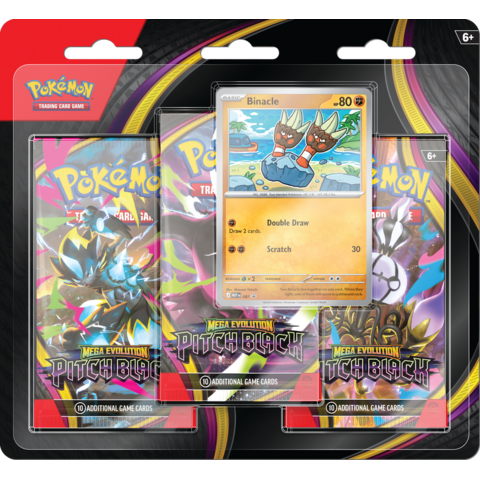 POKEMON - ME - PITCH BLACK - 3pk Blister