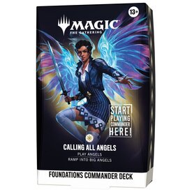 MTG MTG - FOUNDATIONS - COMMANDER DECK - Calling All Angels