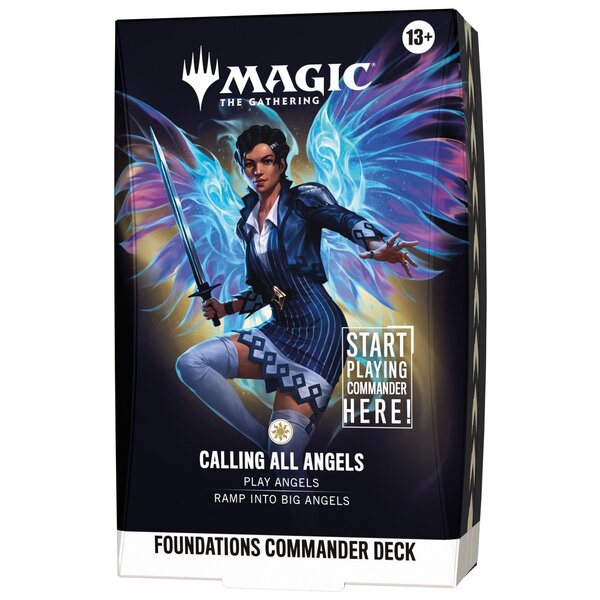 MTG MTG - FOUNDATIONS - COMMANDER DECK - Calling All Angels
