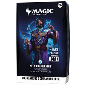 MTG MTG - FOUNDATIONS - COMMANDER DECK - Keen Engineering