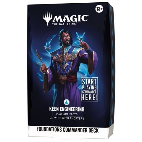 MTG - FOUNDATIONS - COMMANDER DECK - Keen Engineering