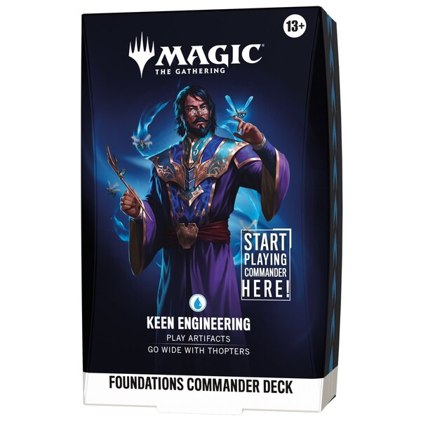 MTG MTG - FOUNDATIONS - COMMANDER DECK - Keen Engineering