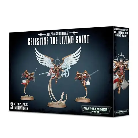 40K - ADEPTA SORORITAS - Celestine the living Saint