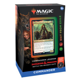 MTG MTG - COMMANDER LEGENDS - BALDURS GATE - COMMANDER DECK - Exit from Exile