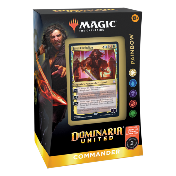 MTG MTG - DOMINARIA UNITED - COMMANDER DECK - Painbow