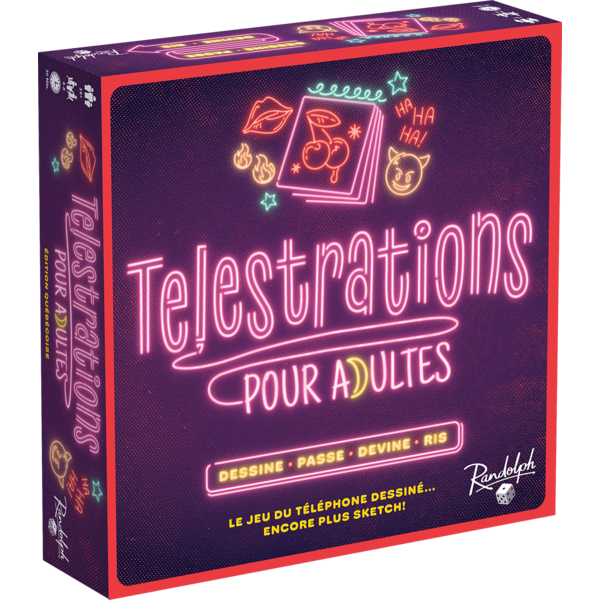 Randolph TELESTRATIONS - ÉDITION QUÉBÉCOISE (FR) - pour Adultes