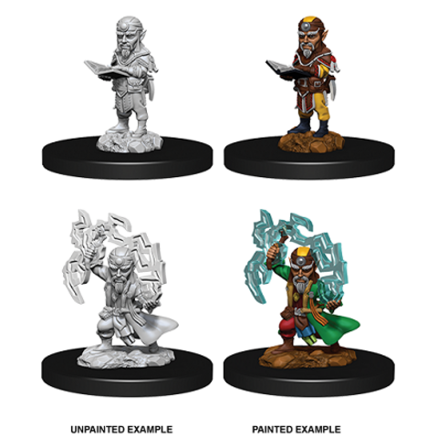 PATHFINDER - UNPAINTED MINIS - Male Gnome Sorcerer