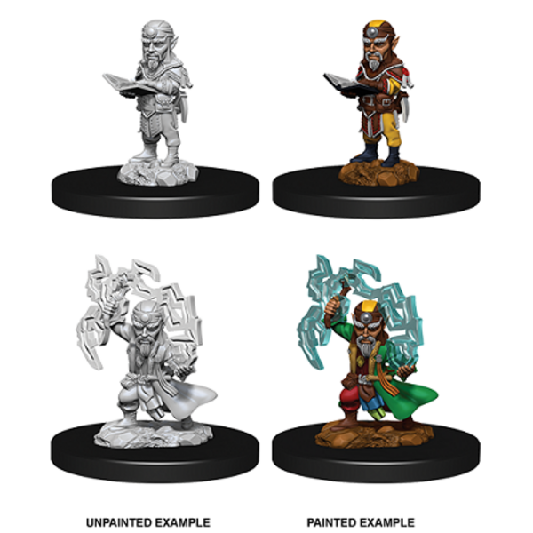 Wizkids PATHFINDER - UNPAINTED MINIS - Male Gnome Sorcerer