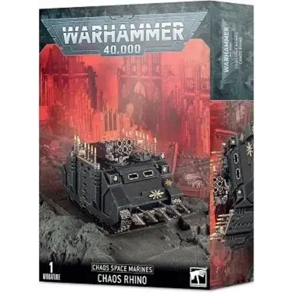 Chaos Space Marines 40K - CHAOS SPACE MARINES - Rhino