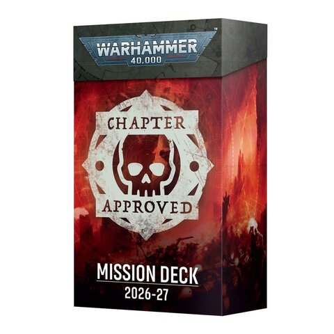 40K - CHAPTER APPROVED 2026-27 - Mission Deck
