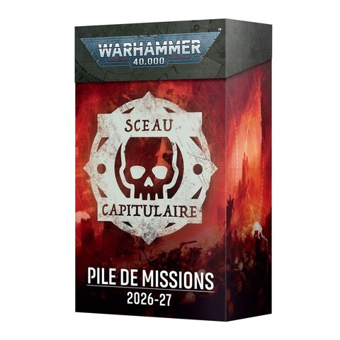 27 JUIN - 40K - CHAPTER APPROVED 2026-27 (FR) - Mission Deck