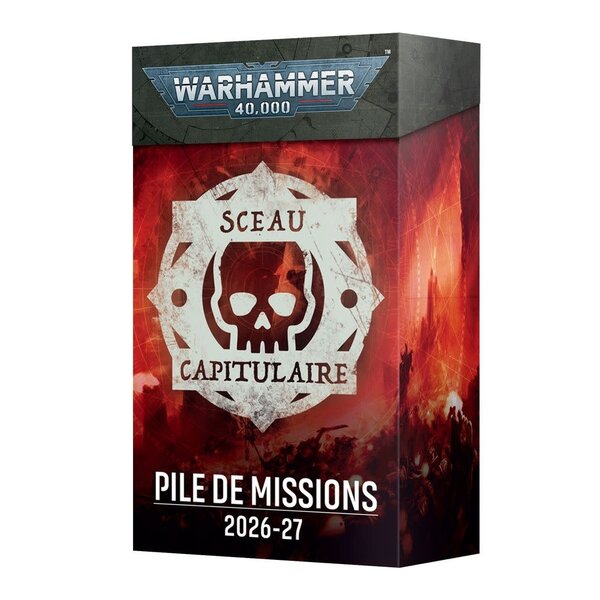 Warhammer 40k 27 JUIN - 40K - CHAPTER APPROVED 2026-27 (FR) - Mission Deck
