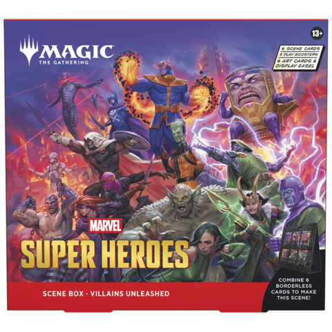 MTG - MARVEL SUPER HEROES - SCENE BOX - Villains Unleashed