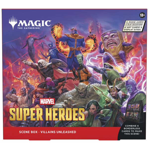 MTG MTG - MARVEL SUPER HEROES - SCENE BOX - Villains Unleashed