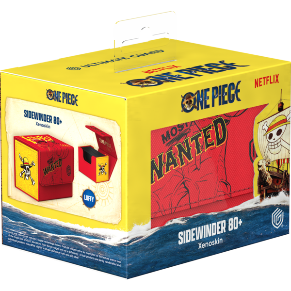 Bandai UG - DECK BOX (80+) - SIDEWINDER - ONE PIECE - Luffy