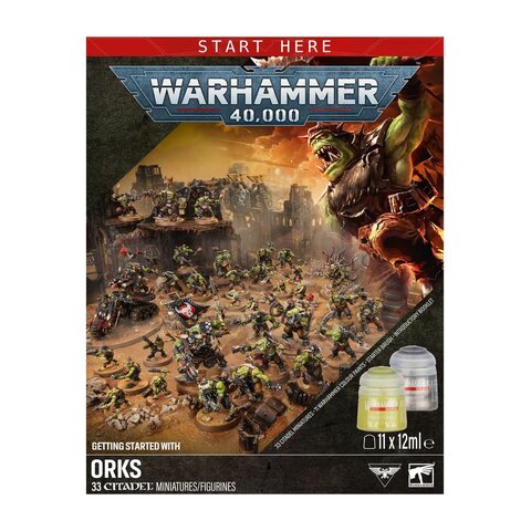 40K - GETTING STARTED - with Orks