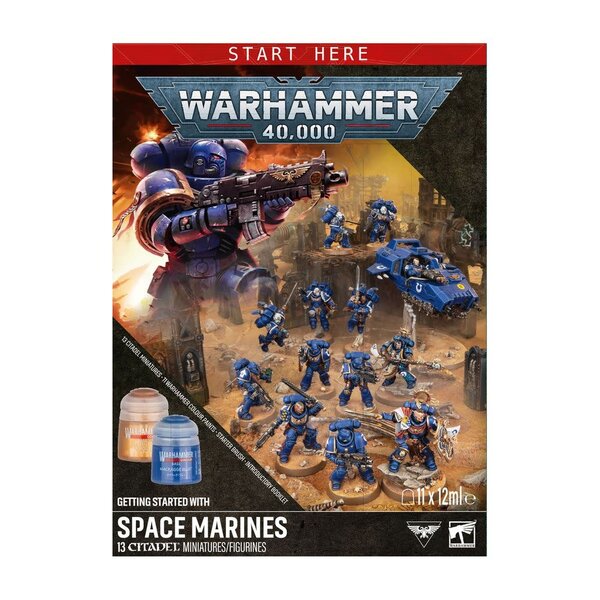 Space Marines 40K - GETTING STARTED - with Space Marines