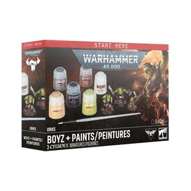Orks 40K - PAINT SET - ORKS - Boys