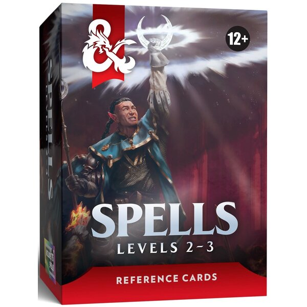 Wizards of the Coast DND - REFERENCE CARDS - Spells lvl 2-3