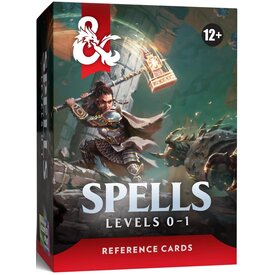 Wizards of the Coast DND - REFERENCE CARDS - Spells lvl 0-1