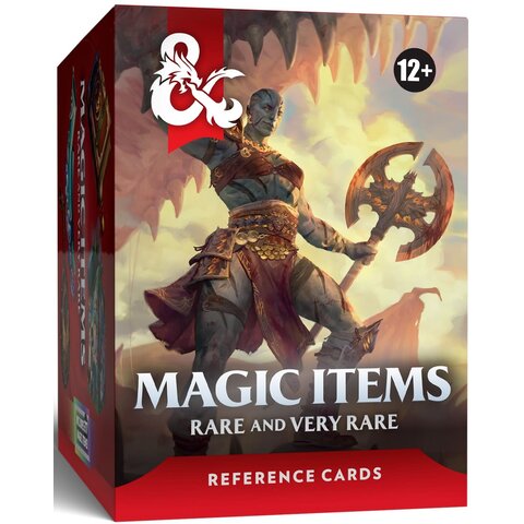 DND - REFERENCE CARDS - MAGIC ITEMS - Rare & Very Rare