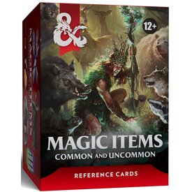 Wizards of the Coast DND - REFERENCE CARDS - MAGIC ITEMS - Common & Uncommon
