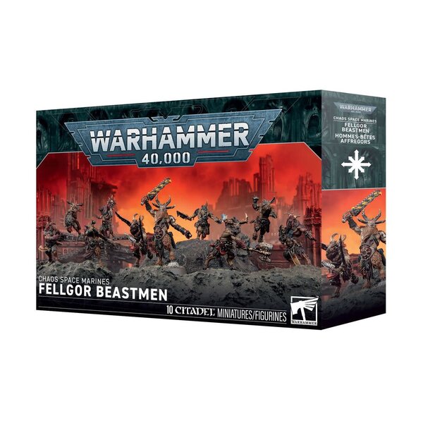 Chaos Space Marines 8 AOUT - 40K - CHAOS SPACE MARINES - Fellgor Beastmen