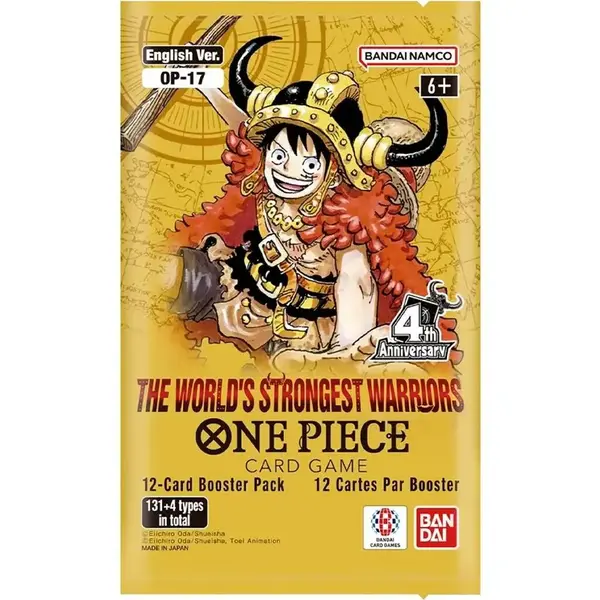 Bandai 28 AOÛT - ONE PIECE - OP17 - Booster Pack