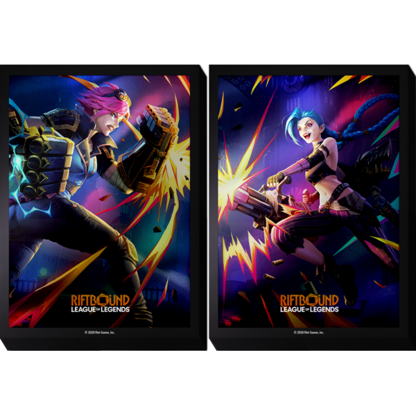 Riftbound RIFTBOUND - LEAGUE OF LEGENDS - VENDETTA - SLEEVES (100ct) - Vi & Jinx