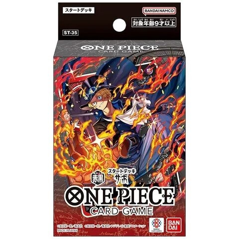 ONE PIECE - ST35 - STARTER DECK - RED/BLACK - Sabo