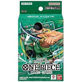 Bandai ONE PIECE - ST32 - STARTER DECK - GREEN - Roronoa Zoro