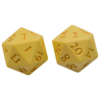UP - D20 - HEAVY METAL - VIVID - Yellow