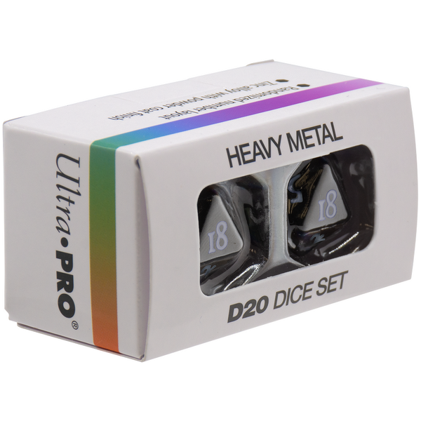Ultra Pro UP - D20 - HEAVY METAL - VIVID - Black