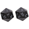 UP - D20 - HEAVY METAL - VIVID - Black
