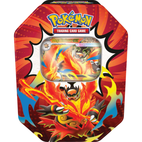 28 AOUT - POKEMON - ASCENDED HEROES - TIN - Mega Emboar EX