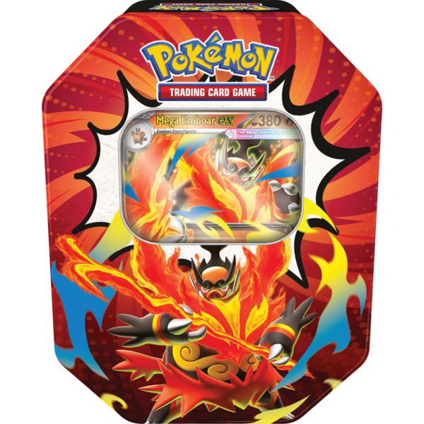 Pokemon 28 AOUT - POKEMON - ASCENDED HEROES - TIN - Mega Emboar EX