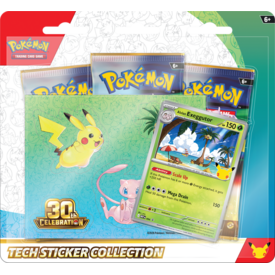 Pokemon 16 SEPT - POKEMON - 30TH CELEBRATION - Tech Sticker