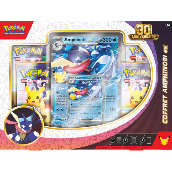 Pokemon 16 SEPT - POKEMON - 30TH CELEBRATION (FR) - Greninja EX