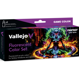Vallejo VALLEJO - GAME COLOR - Fluorenscent Set