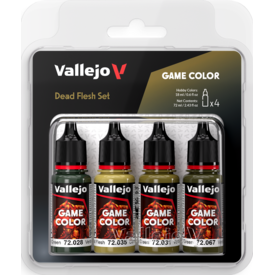 Vallejo VALLEJO - GAME COLOR - Dead Flesh Set