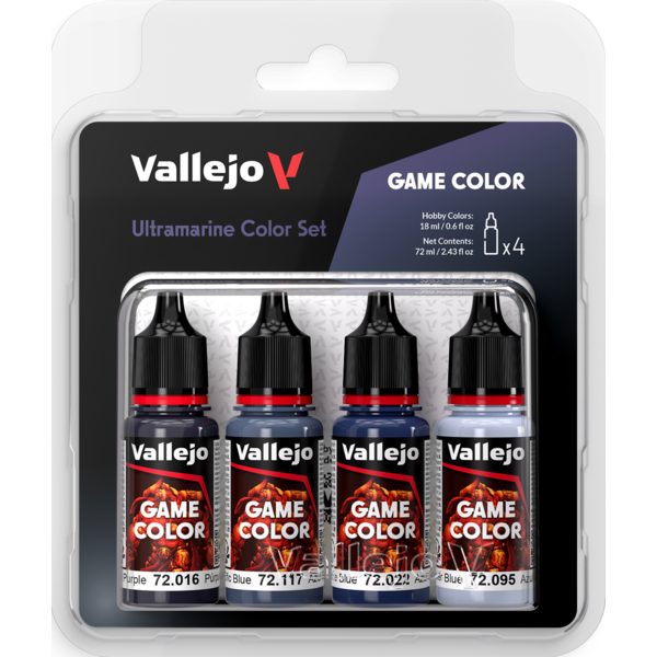 Vallejo VALLEJO - GAME COLOR - Ultramarine Set