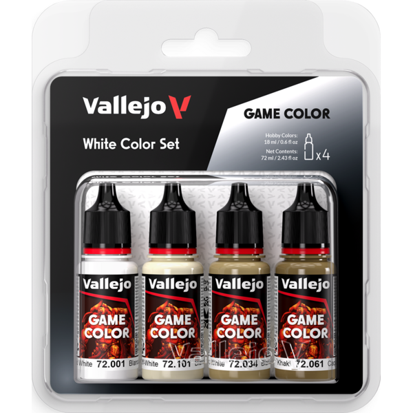 Vallejo VALLEJO - GAME COLOR - White Set