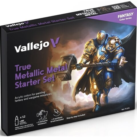 VALLEJO - TURE METALLIC METAL - Starter Set